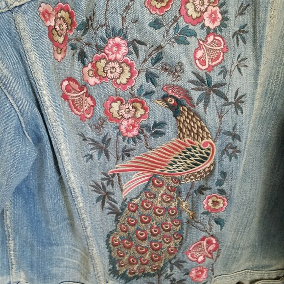 peacocks denim jacket